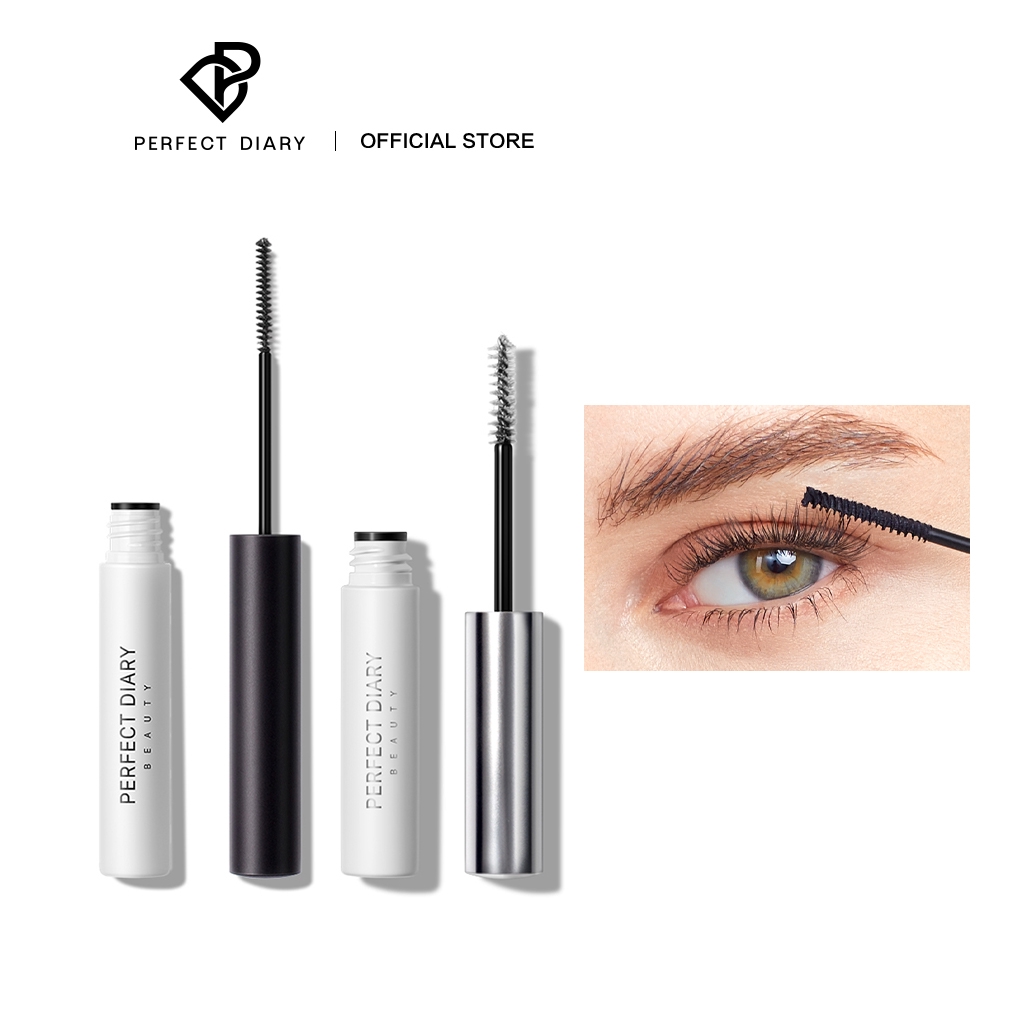 Bộ mascara kèm kem lót lông mi Perfect Diary chuốt dài lông mi lâu trôi