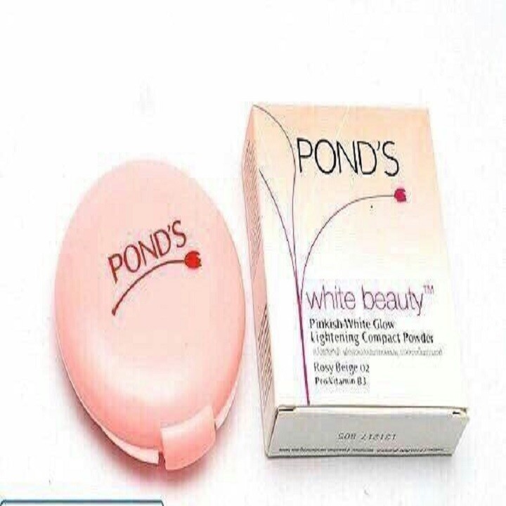 Phấn trang điểm Pond's hộp tròn - MỊN SÁNG HỒNG