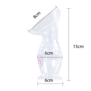 Cốc hứng sữa, hút sữa bằng tay.