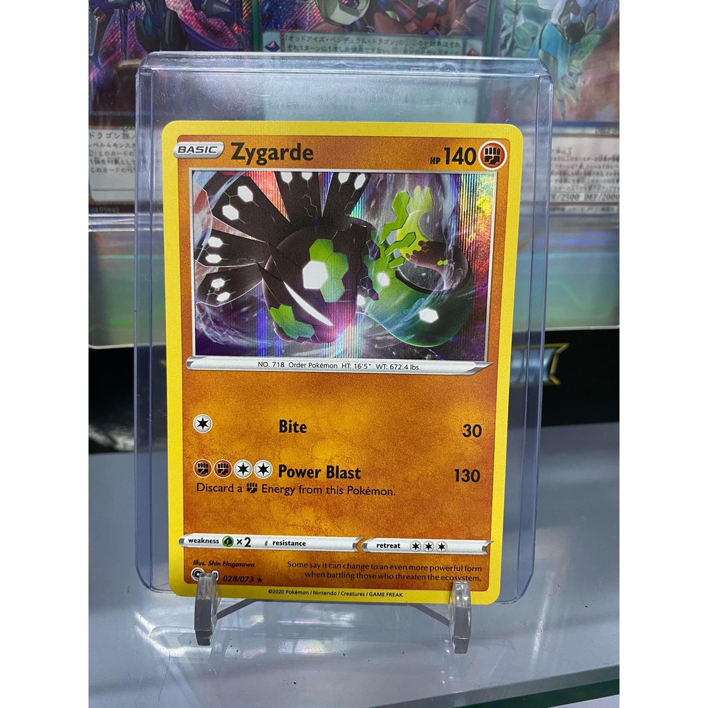 [ Dưa Hấu Yugioh ] Lá bài thẻ bài Pokemon Zygarde