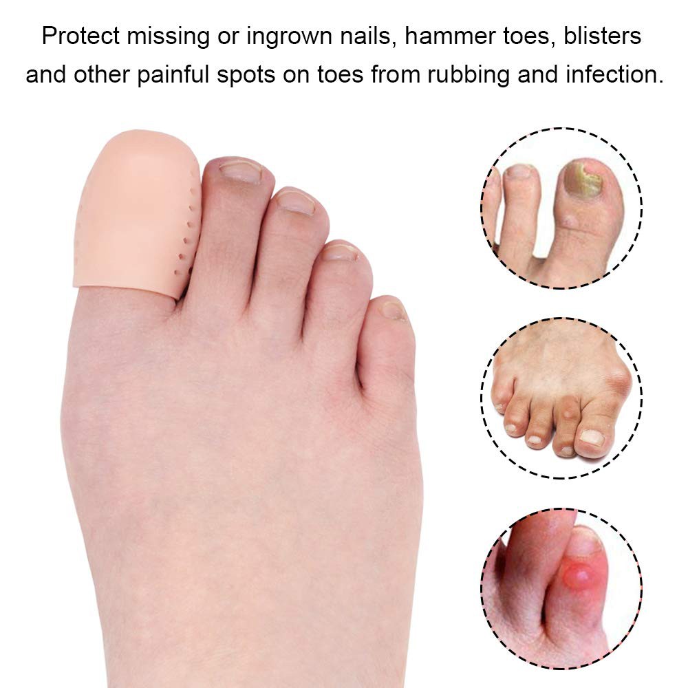 [NEW] Lót giày Silicon ngón chân cái ENVYSLEEP (LỖ THOÁNG KHÍ) giảm đau chai ngón, giảm mụn nước, Bộ 2 cái