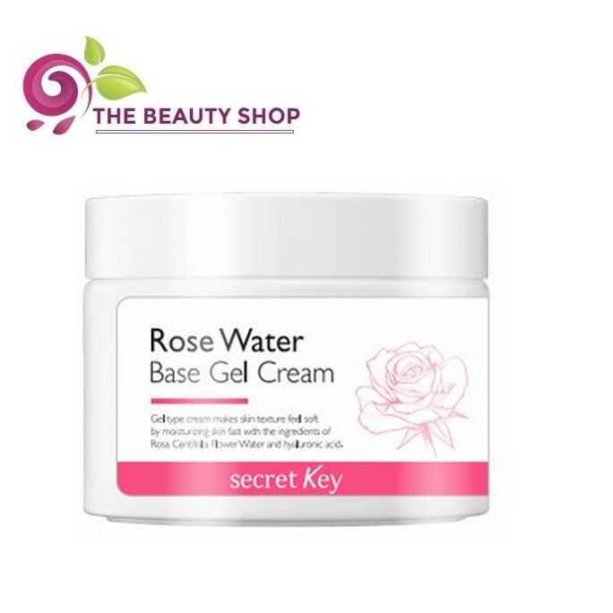 [KEM DẠNG GEL] Kem Dưỡng Da Secret Key Rose Water Base Gel Cream 100g