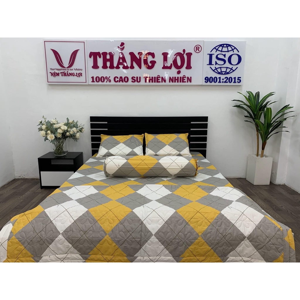 (link 4)Drap Thắng Lợi cotton, ga giường IN LOGO cao cấp ( ảnh thật) nhiều mẫu chính hãng