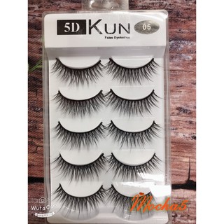 Mi Chồn Cao Cấp 5D KUN 5 Đôi Mã 03 Cực Xinh