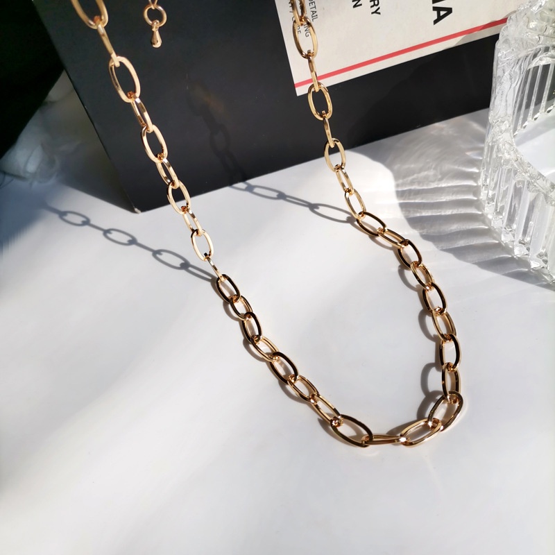 Vòng Cổ Choker Bằng Kim Loại Phong Cách Punk Cá Tính Dành Cho Nữ