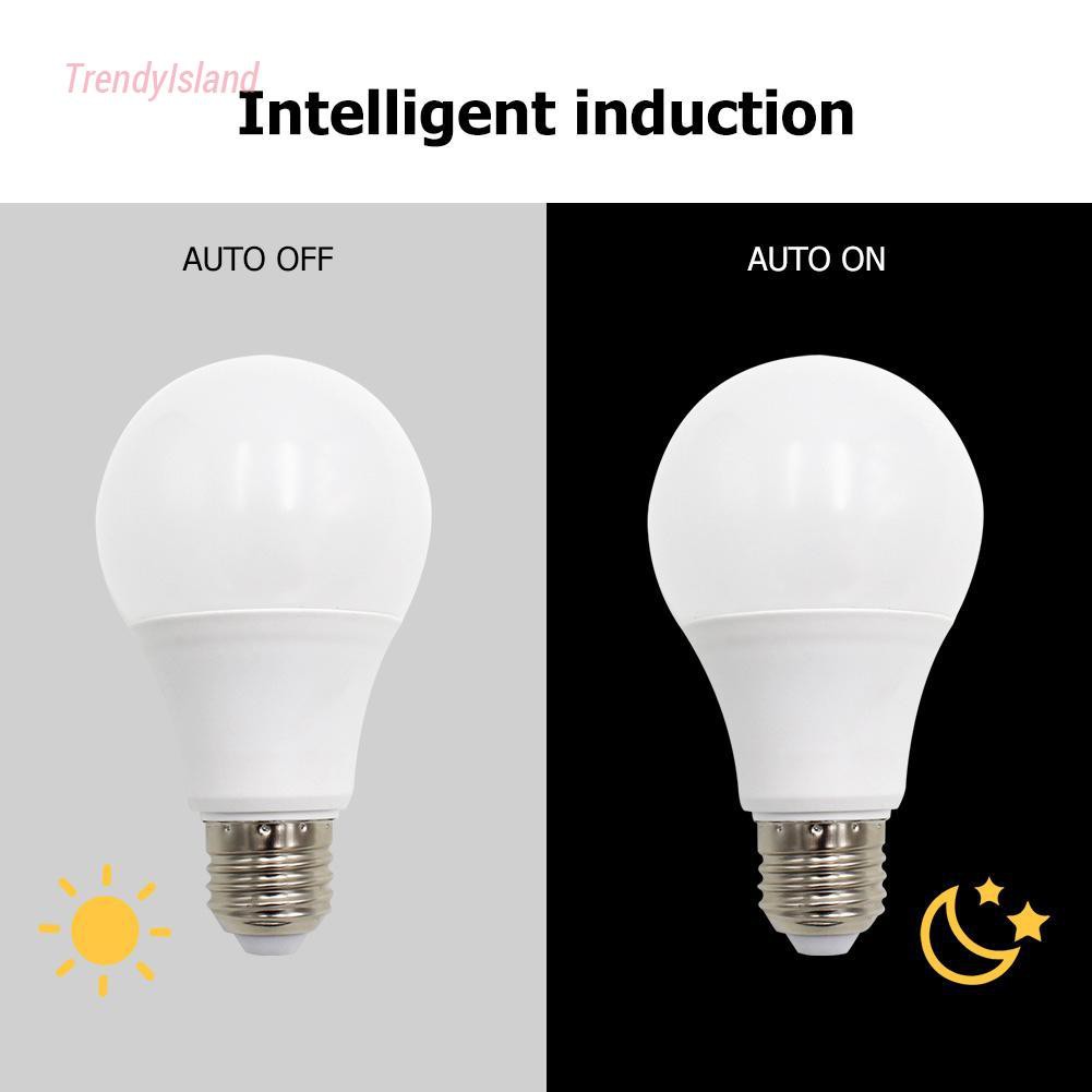 SENSOR SENSOR Bóng Đèn Led Thông Minh E27 Cảm Biến Âm Thanh Và Cảm Biến Ánh Sáng