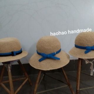 Combo mũ sợi cọ mẹ và con 650k