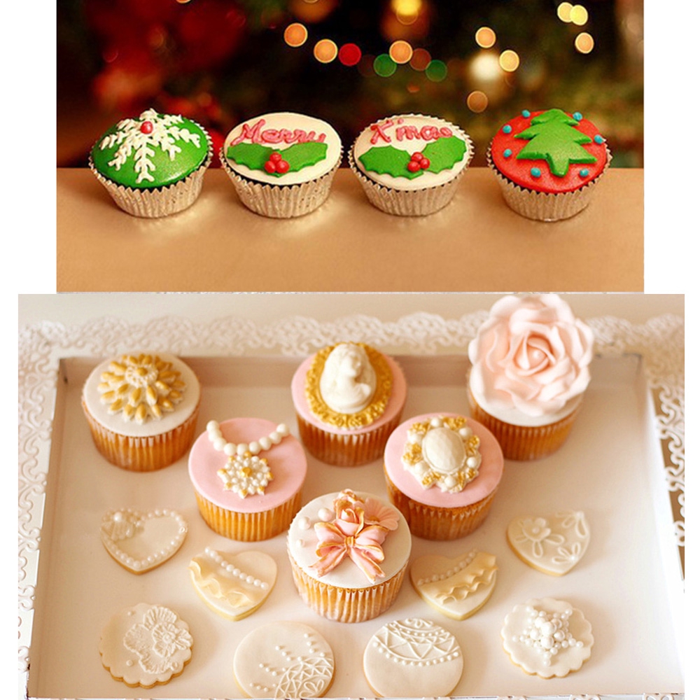 CONOPERY Set 100 Cốc Giấy Nhôm Làm Bánh Cupcake