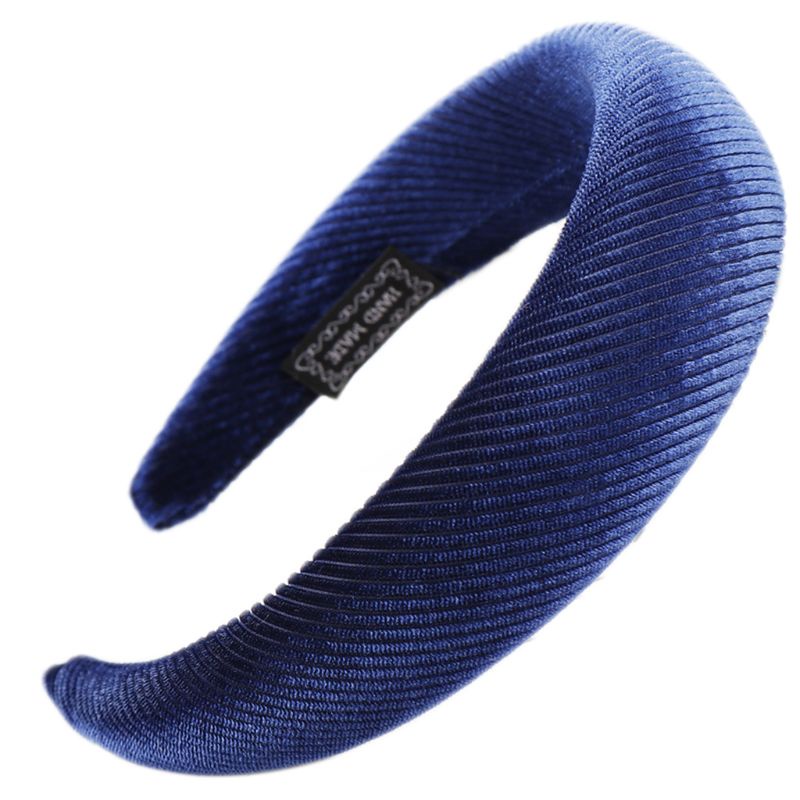 Băng Đô Vải Nhung Lấp Lánh Bản Rộng 8 Màu Lựa Chọn Phong Cách Hàn Quốc Cho Nữ