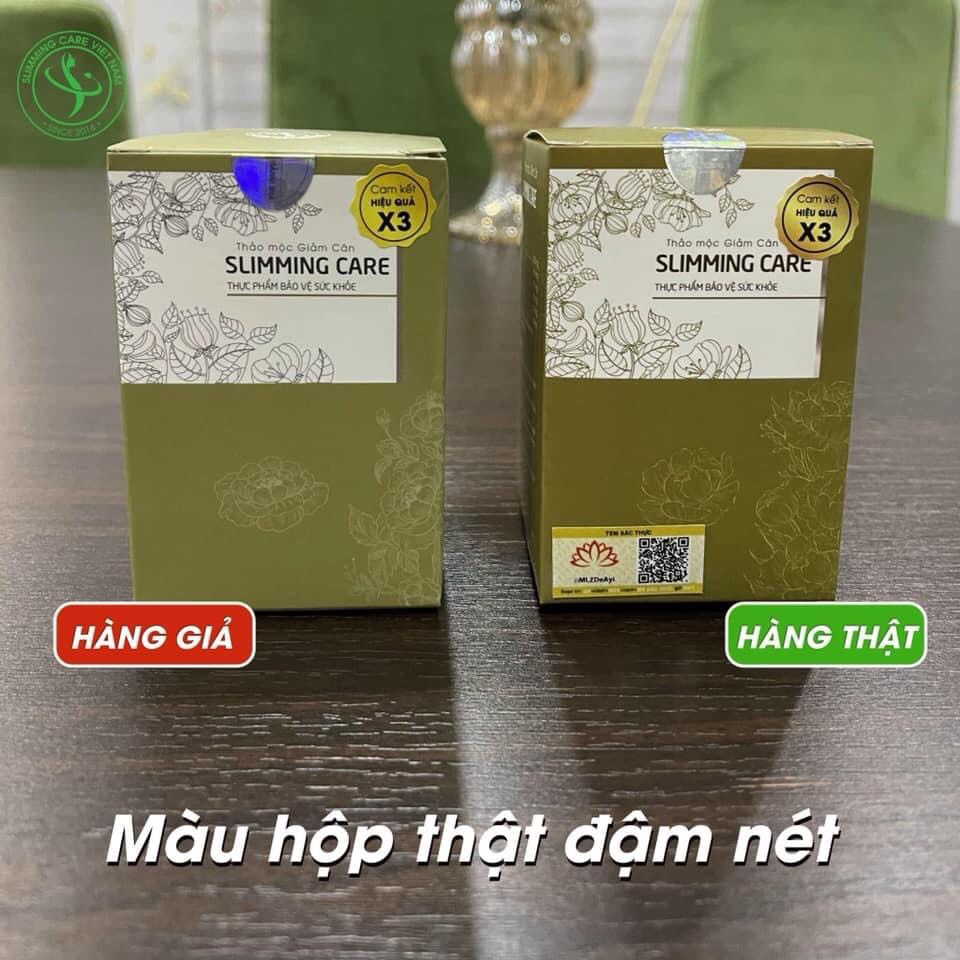Viên Giảm cân Slimming care X3 bản mới, mạnh gấp 3 lần, tặng gói rau củ dertox