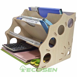 Kệ gỗ đựng tài liệu văn phòng (ECO-0004)