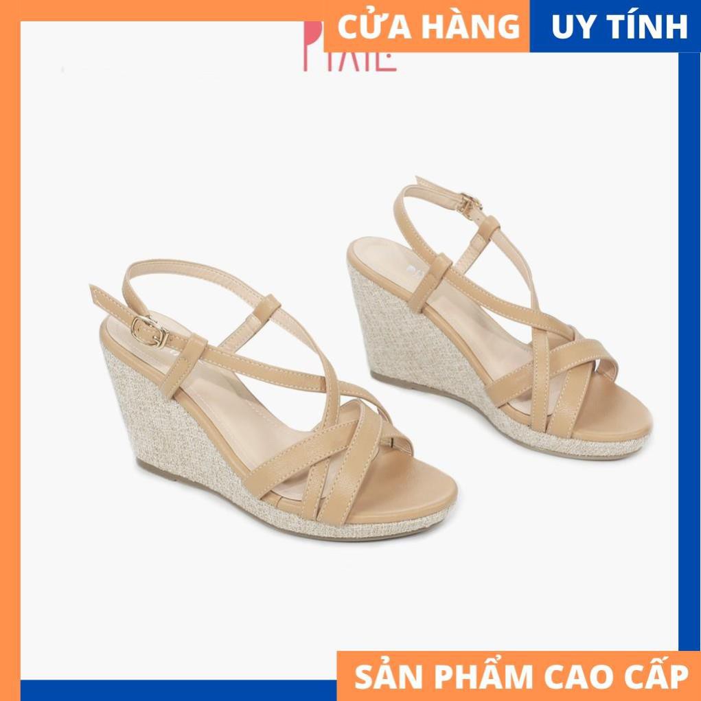 Giày Sandal Đế Xuồng 7cm Quai Đan Cao Cấp X487 | BigBuy360 - bigbuy360.vn