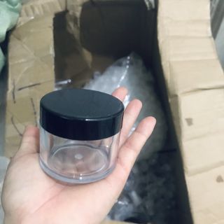 HŨ KIẾNG TRONG 50GR NẮP ĐEN