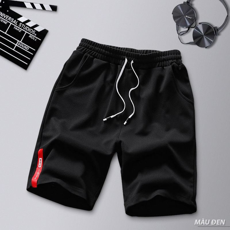 Quần short nam dáng quần đùi thể thao chất vải da cá FUNS mã CL A dáng lửng thun co giãn tập gym đi chơi mùa hè đá bóng