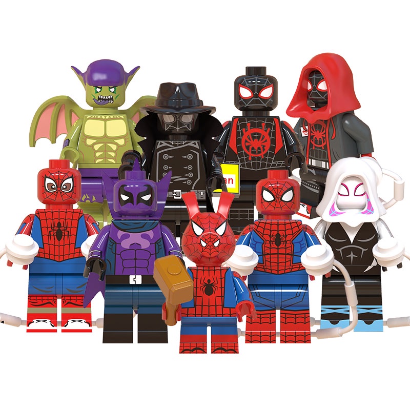 Gwen Stacy Green Goblin Khối xây dựng Spider Heroes Mini Nhân vật Đồ chơi Quà tặng