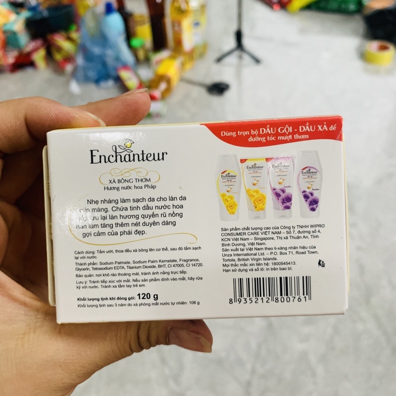 Xà Phòng Tắm Enchantuer 90g tặng 33%