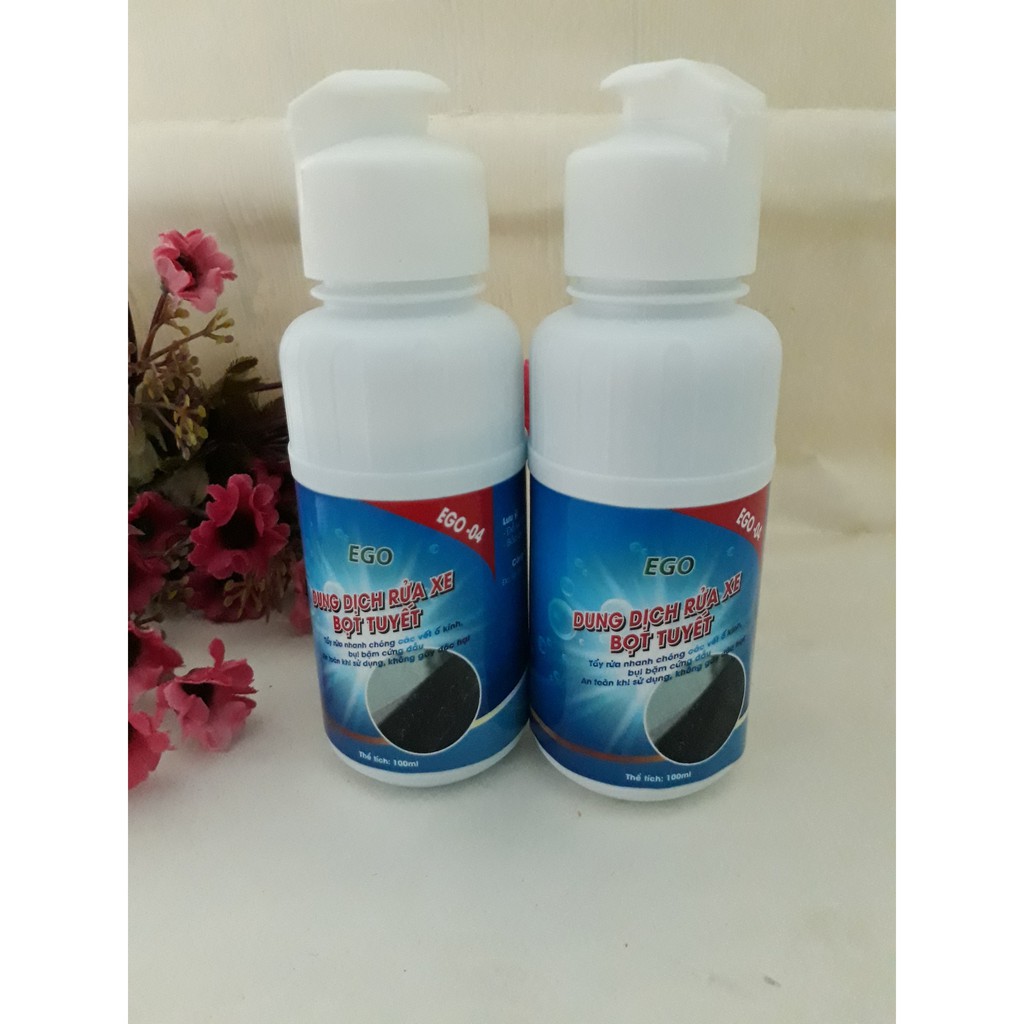 Combo 03 Lọ Dung Dịch Gel Rửa Xe Không Chạm EGO Lọ 100ml