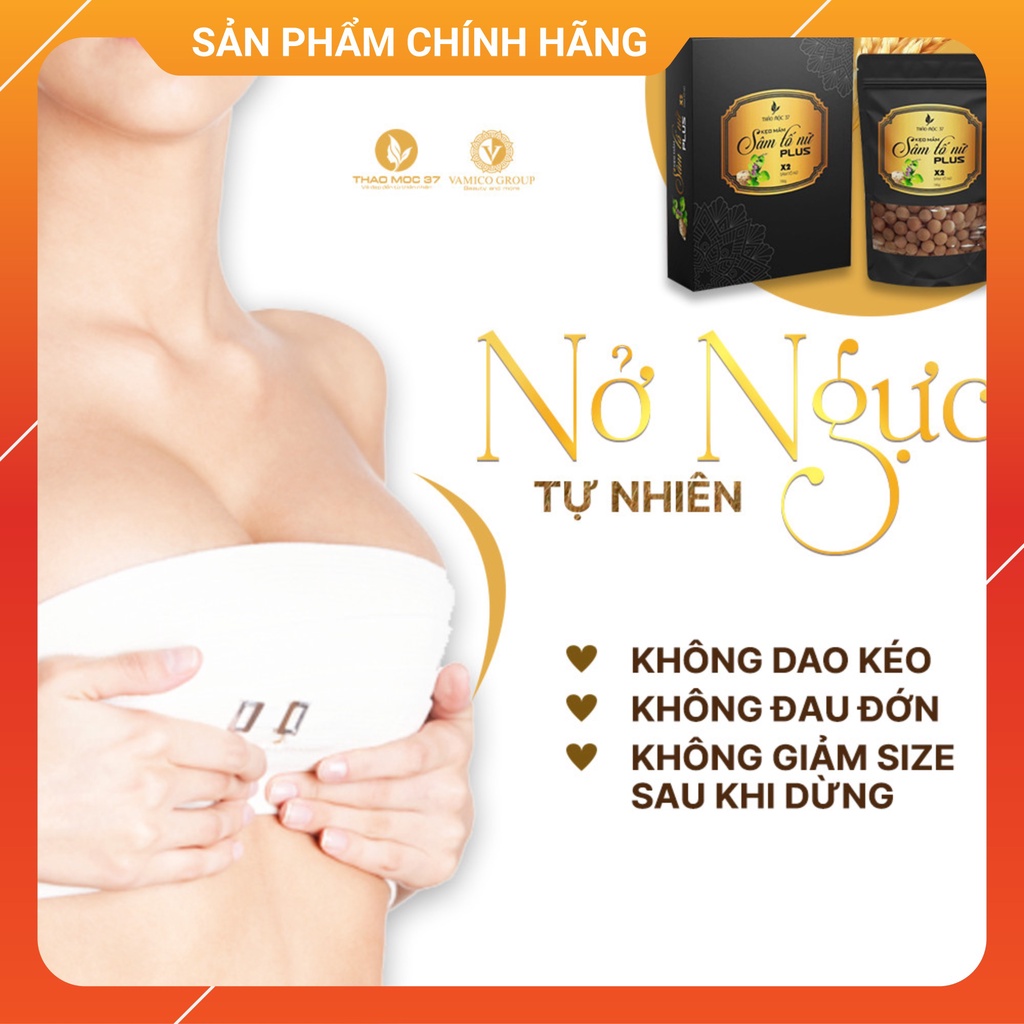 5 hộp Kẹo Mầm Sâm Tố Nữ Plus X2 Thảo Mộc 37 - Hàng chính hãng | BigBuy360 - bigbuy360.vn