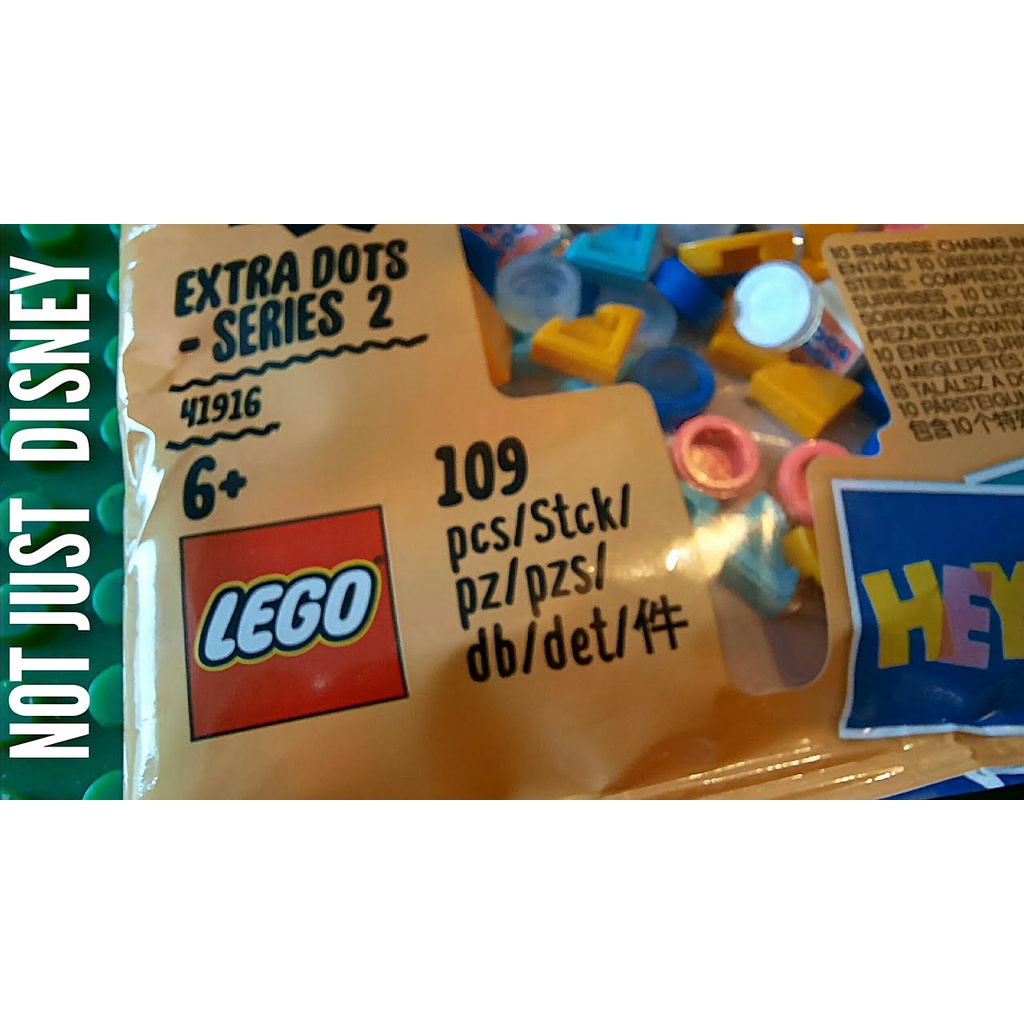 41916 Đồ chơi lắp ráp Iego Extra DOTS - series 2 - Chi tiết cộng thêm đầy màu sắc - Đồ chơi xếp hình