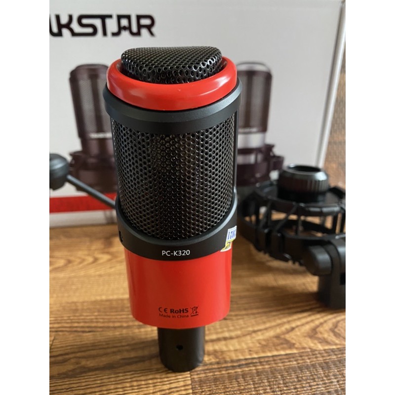 Mic thu âm Takstar PC-K320 ⚡FREE SHIP⚡ Hát karaoke, thu âm, livestream, bảo hành 12 tháng bắt âm siêu tốt âm vang trong