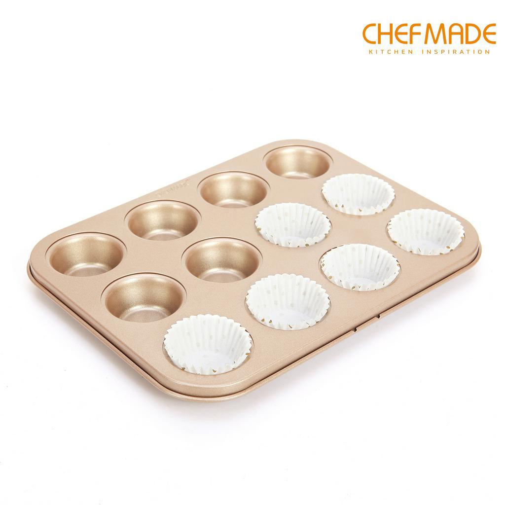 Set 100 giấy lót nướng bánh CHEF MADE WK9299 không mùi tiện dụng