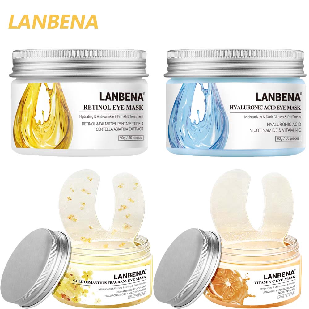 Mặt Nạ Mắt Lanbena Chứa Retinol Và Hyaluronic Acid Dưỡng Ẩm Chống Lão Hóa Xóa Mờ Quầng Thâm Hiệu Quả | BigBuy360 - bigbuy360.vn