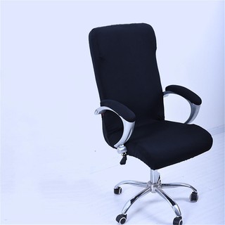 bọc ghế văn phòng màu đen - chair cover