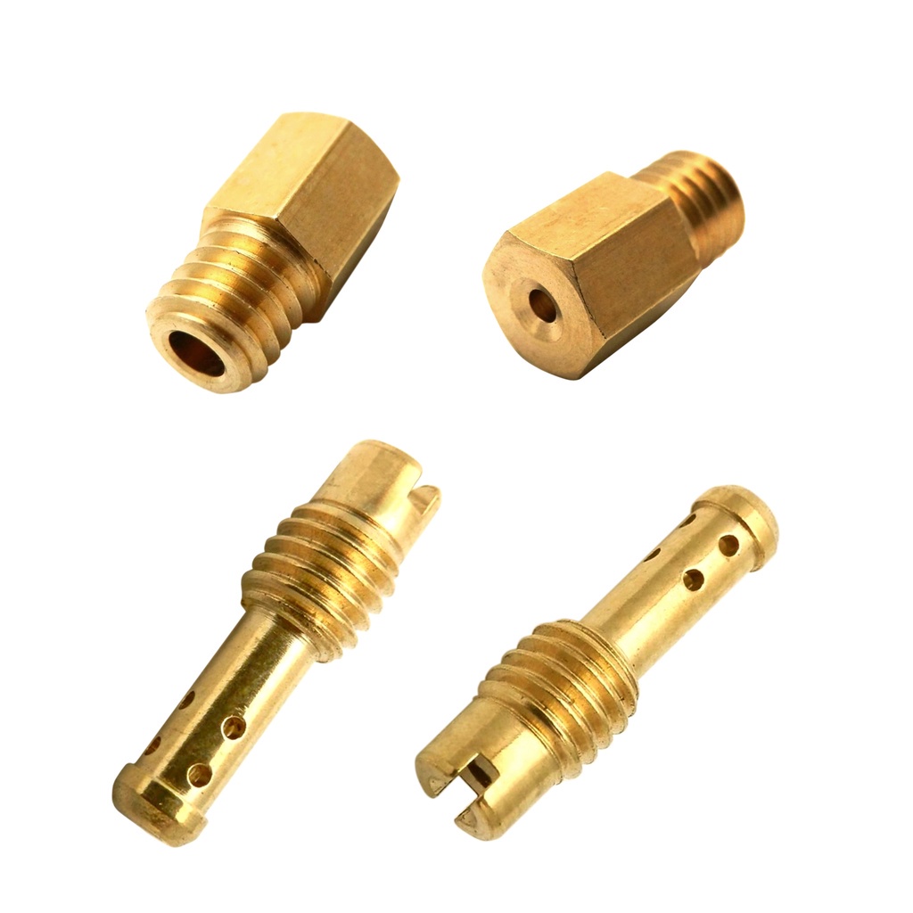 10 Đầu nối bộ chế hòa khí hình lục giác không tải phun phù hợp cho bình xăng xe máy MIKUNI VM TM TMX AX100 DT125 Y110