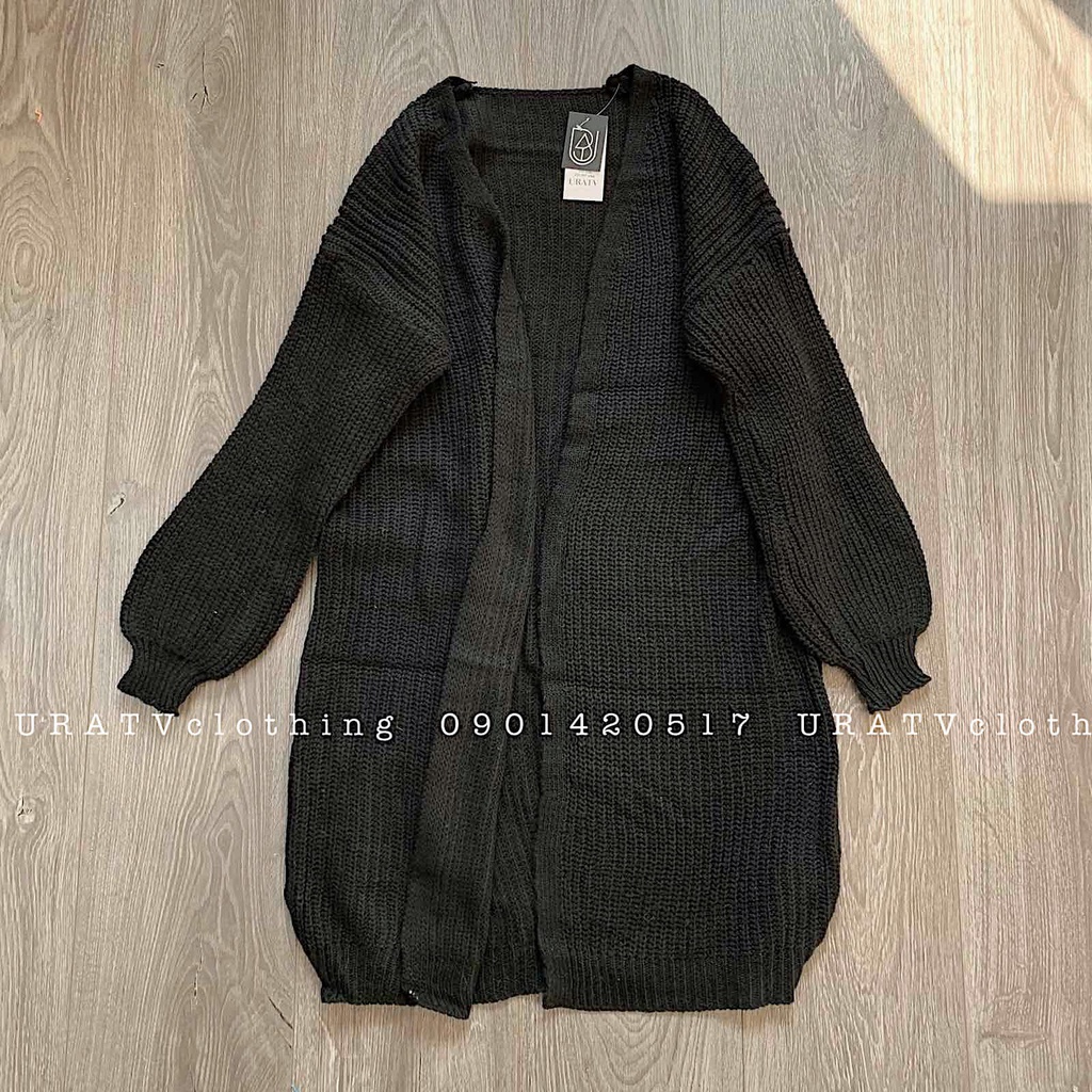 [FREESHIP-ẢNH THẬT] Áo cardigan form dài 235