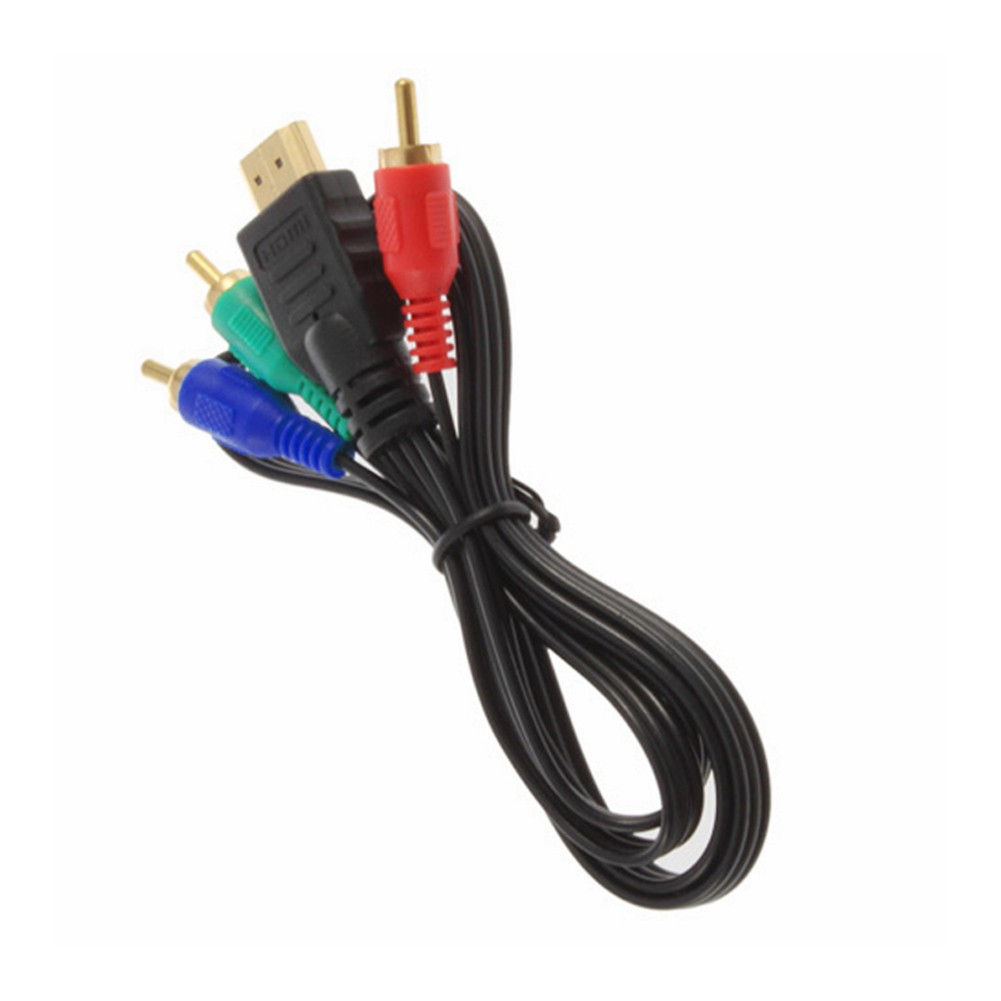 Cáp chuyển đổi HDMI sang RCA 3RCA AV dài 1M cho HDTV