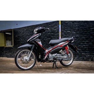 Tem rời Wave RSX Đỏ đen