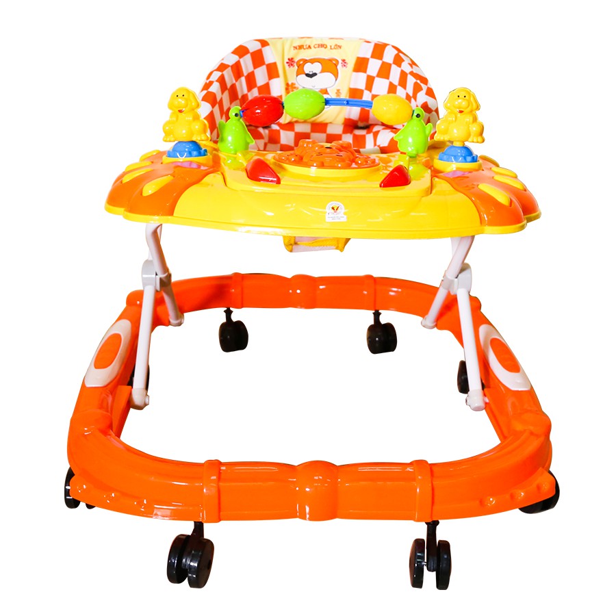 Xe Tập Đi Nhựa Chợ Lớn L4 Con Hổ  - M1637A-XTĐ - Dành Cho Bé Từ 6 - 12 Tháng