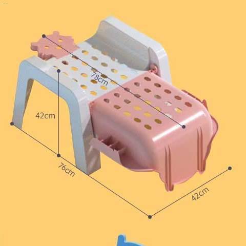 Gội đầu gia dụng ghế ăn cho trẻ sơ sinh có thể ngồi và nằm gấp em dặm