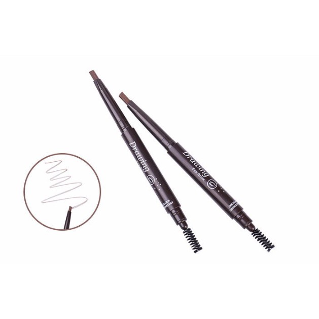 Bút kẻ lông mày 2 đầu chống thấm nước lâu trôi thương hiệu Lameila
