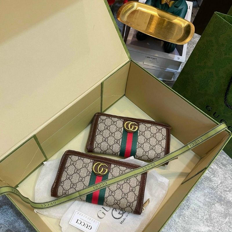 Ví dài cầm tay da dập họa tiết sang trọng full box kèm hộp hàng nhập Quảng châu loại 1 VDGG01 + ảnh thật