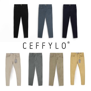 Quần Khaki Túi Ngang CEFFYLO Chất Dày Dặn Giữ Form Cực Tốt, Phong Cách Trưởng Thành - POLIDO