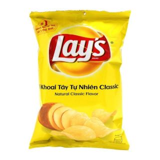 Combo 10 gói Snack vị khoai tây tự nhiên Classic Poca gói 30g