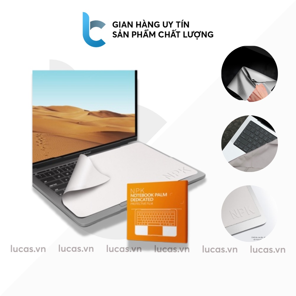 Tấm Vải Lót Bàn Phím Macbook Chống Bụi Bẩn, Trầy Màn Hình NPK GhostBlanket