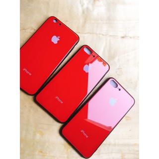 ỐP LƯNG TRÁNG GƯƠNG IP7 PLUS ĐỎ TƯƠI