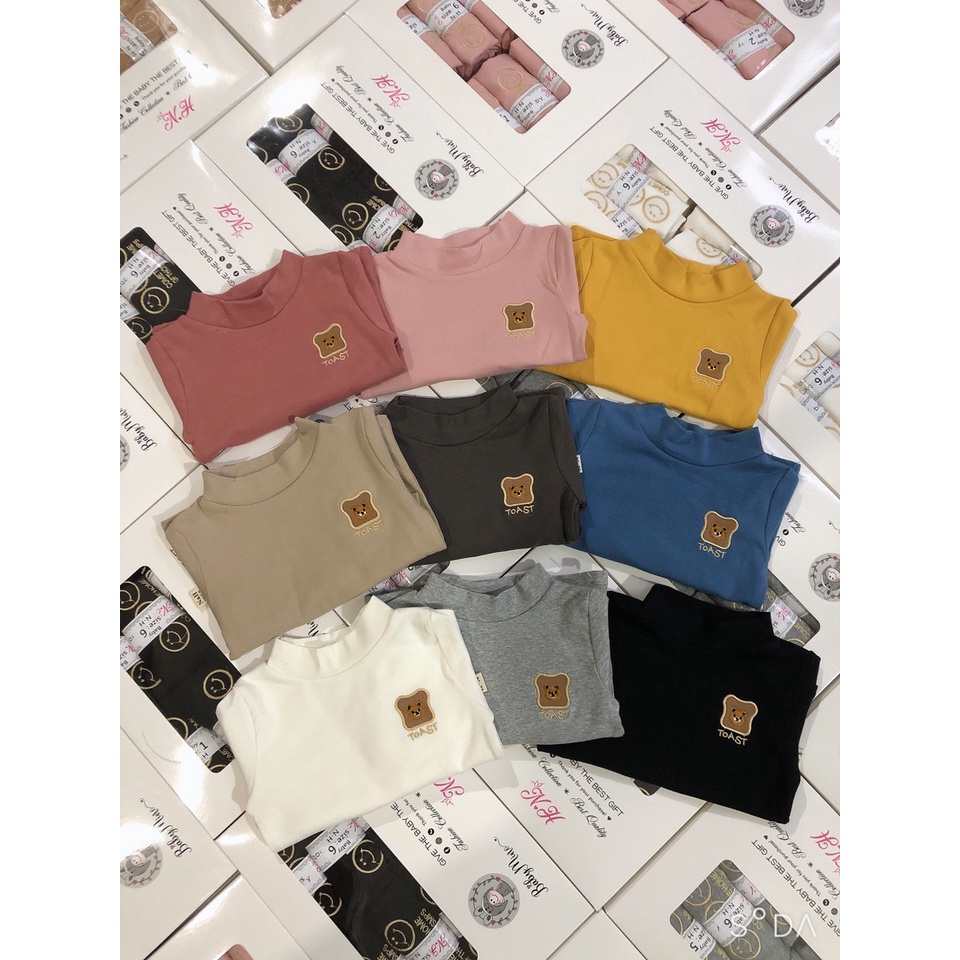 Áo giữ nhiệt mùa đông zip lông nhung hai mặt- BABY KIDSHOP