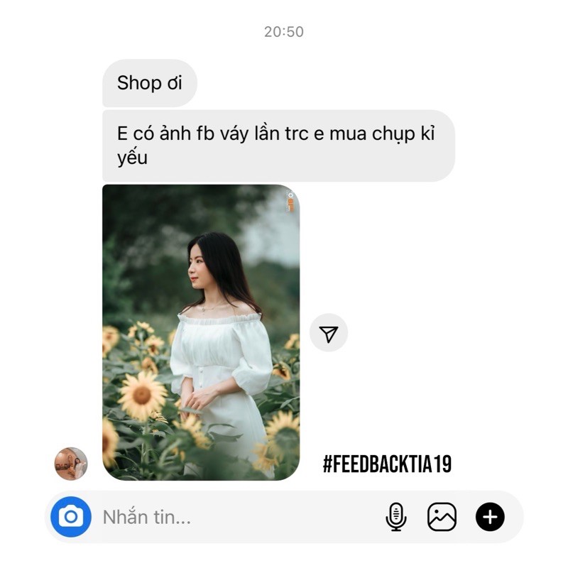 Váy cúc bọc trễ vai Tia19. Đầm tiểu thư trắng bẹt vai dáng xoè ( ẢNH THẬT ) | BigBuy360 - bigbuy360.vn