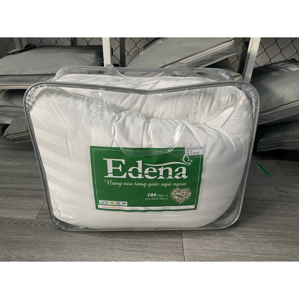 Ruột Gối Đôi Tơ Tằm 45x140cm Edena - Cao Cấp, Mềm Mại, Chính Hãng in Maybedding