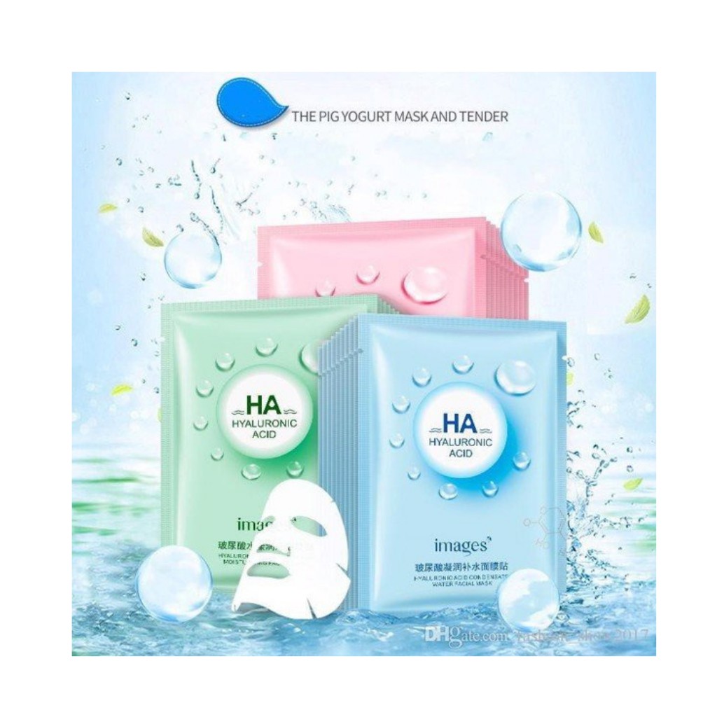 Mặt nạ giấy dưỡng trắng sáng da nội địa trung BIOAQUA mask cấp ẩm nước da dầu giảm mụn | BigBuy360 - bigbuy360.vn