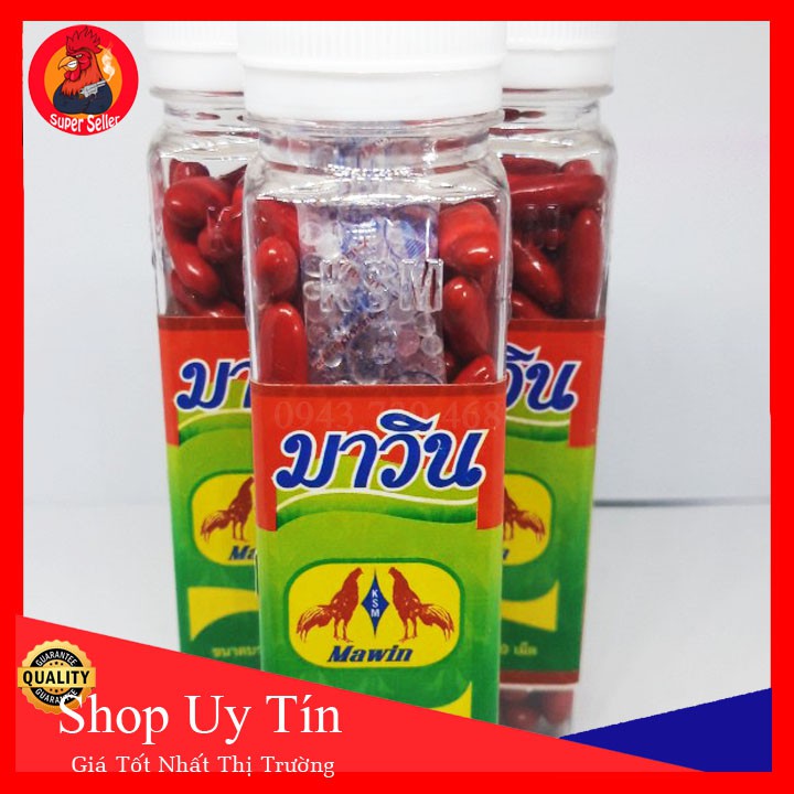Bổ Máu Mawin Hộp 100 ViênDùng Cho Ch.iến Kê - Nhập Khẩu Tháilan
