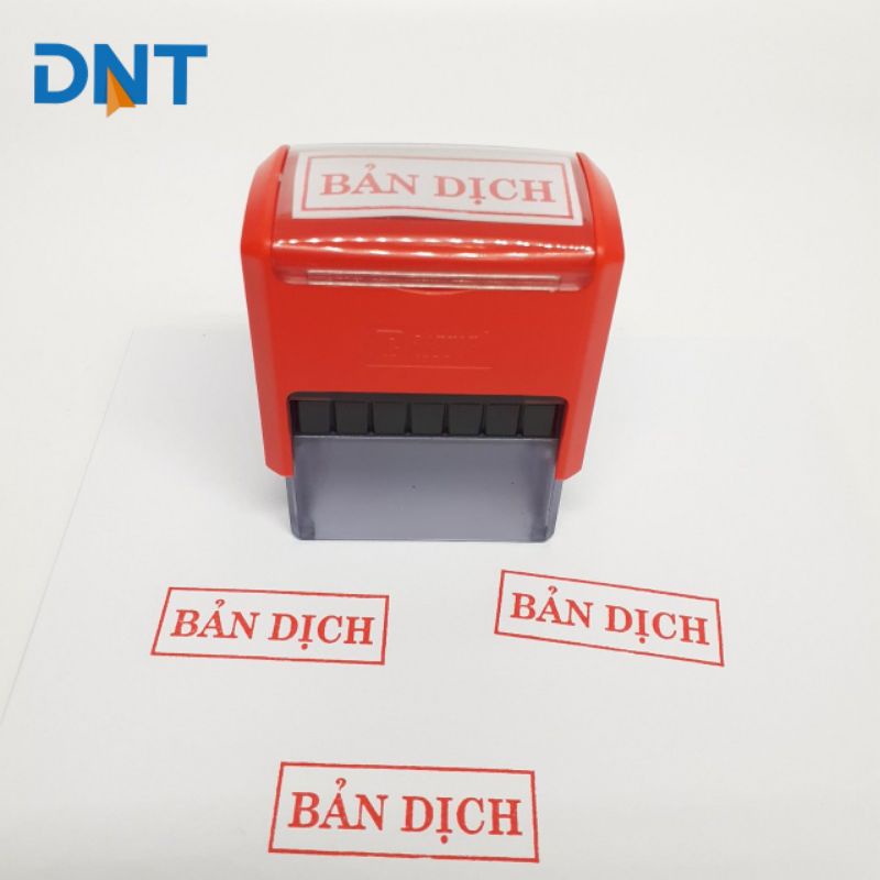 Con dấu khắc sẵn nội dung: Đã Thu Tiền, Đã Chi Tiền, Đã Thanh Toán... TD Stamp