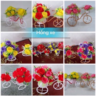 Hoa giấy lụa sale