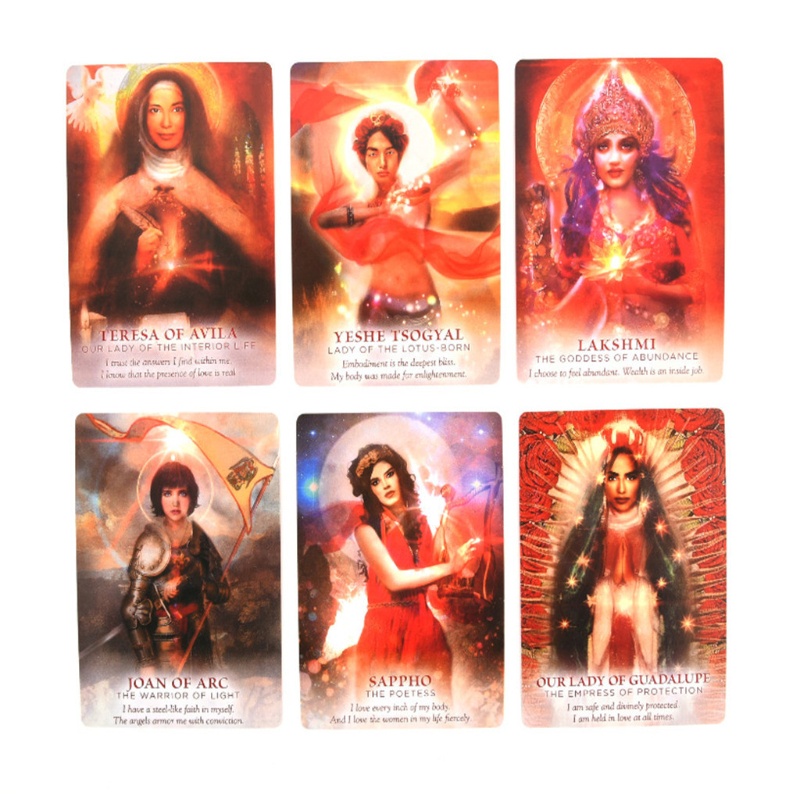 Bộ Bài Tarot Tiếng Anh SUN The Divine Feminine