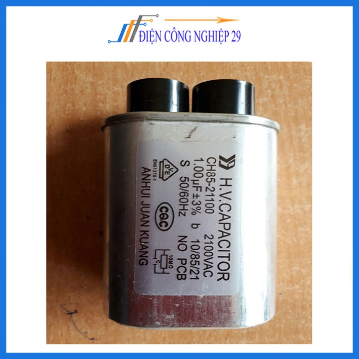 Tụ Lò Vi Sóng CH85-21100 1uF 2100VAC