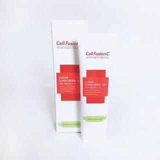 [Authentic] Kem chống nắng Cell Fusion C Laser / Clear / Toning Suncreen Đỏ / Xanh