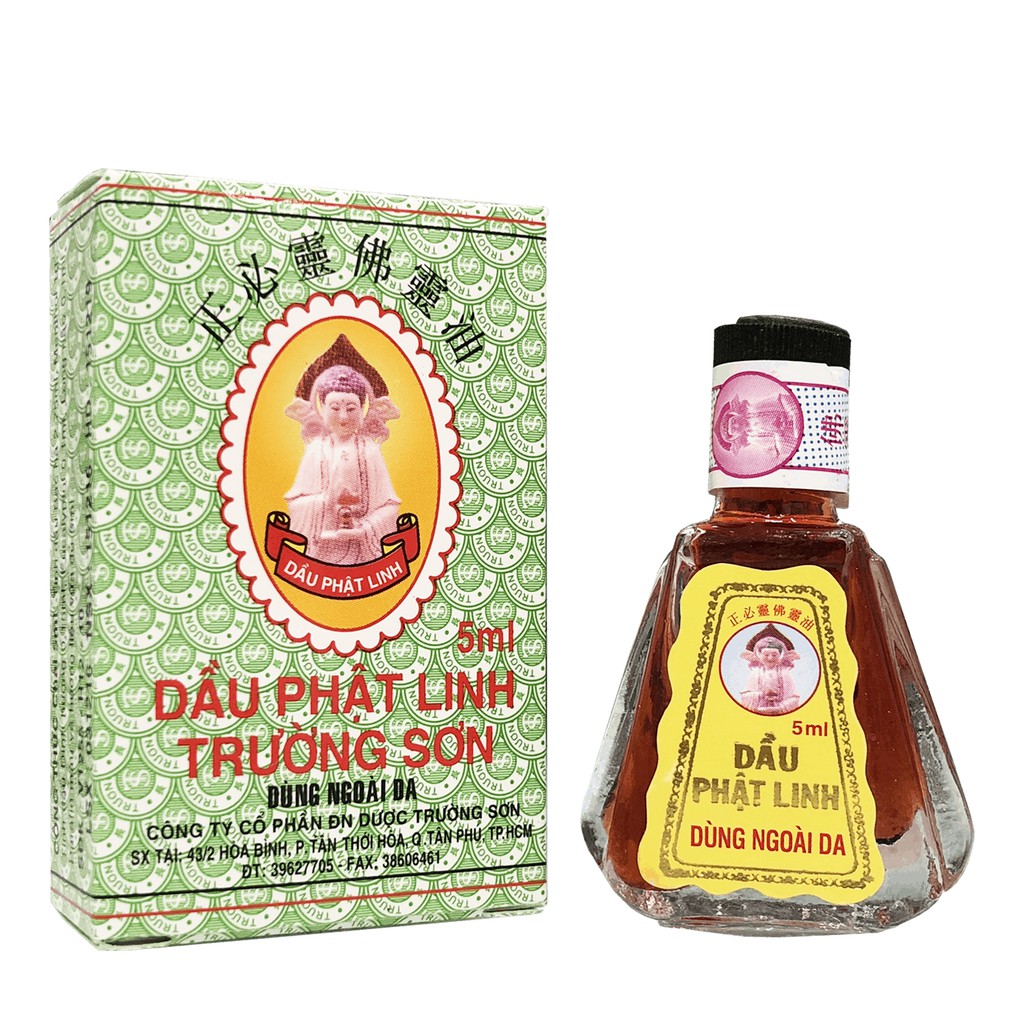 (12CHAI) Dầu Phật Linh Trường Sơn (5ml)